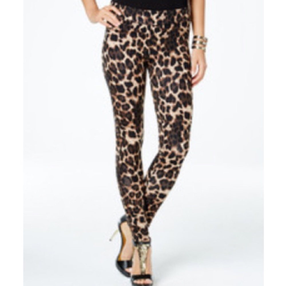 Thalia Sodi Women’s Leggings Leopard Size L
